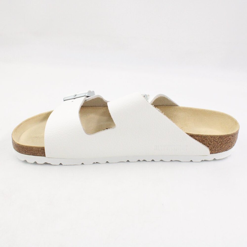 Birkenstock Arizona Leather Sandals in White size 41 - Picture 9 of 12